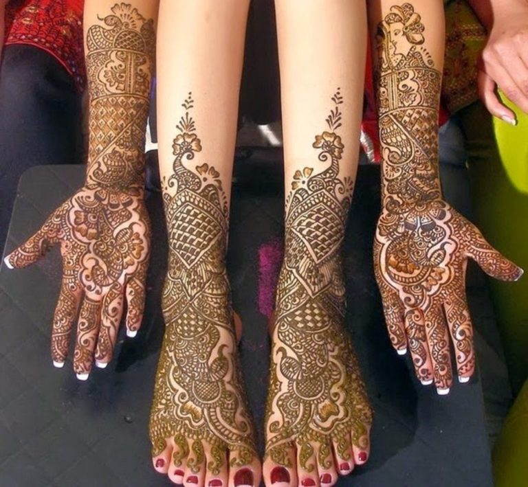 Latest Bridal Feet and Hand Mehndi Designs Mehndi Artistica