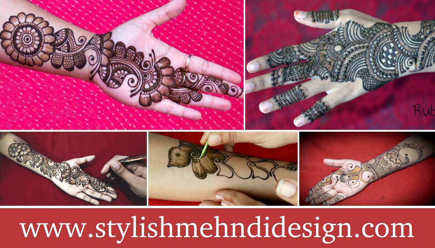 New Style Arabic Mehndi Designs For Back Hand - New Style Arabic Mehndi  Designs - Arabic Mehndi - Crayon