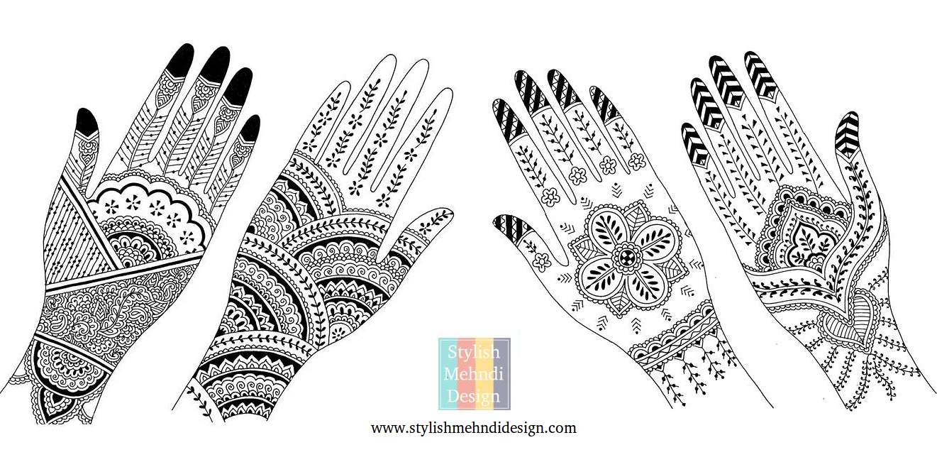 50+ Latest Colorful Holi Mehndi Designs 2023 for Hands & Legs