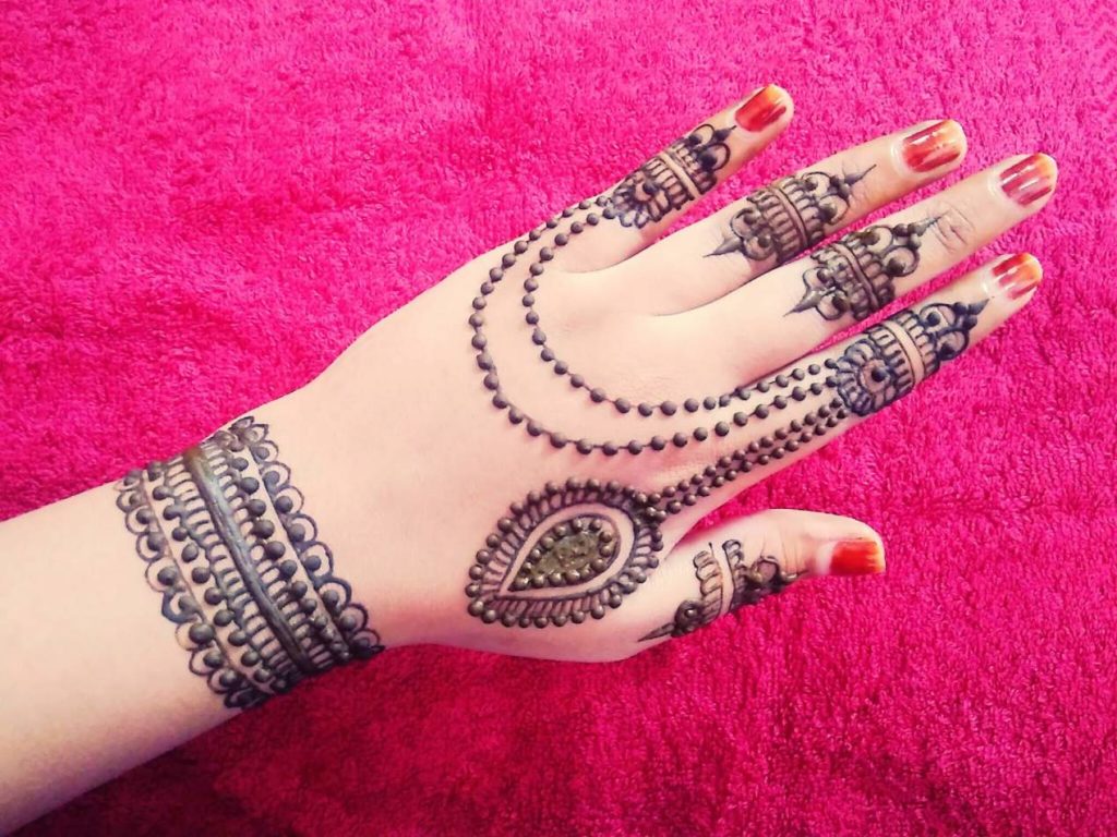 10 Beautiful Henna Mehndi Designs Jewellery Patterns Mehndi Artistica